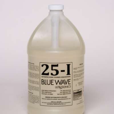 Jug of Blue Wave 25-I detergent