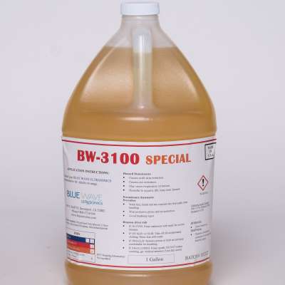 Jug of BW-3100 special detergent
