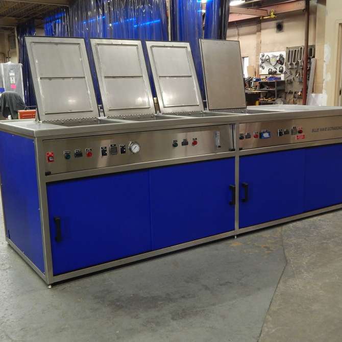 Bluewave ultrasonic cleaning machines