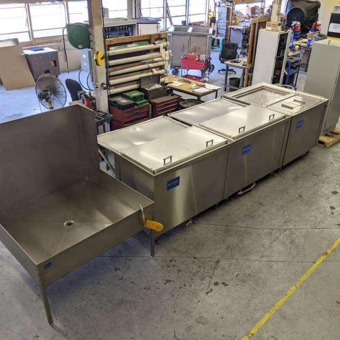 Bluewave cleaning equipment.