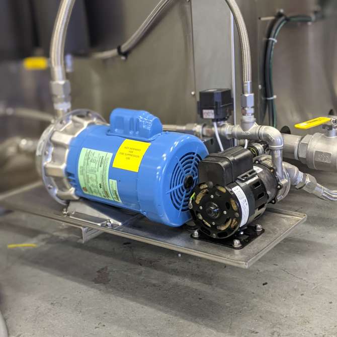 Bluewave cleaning equipment.
